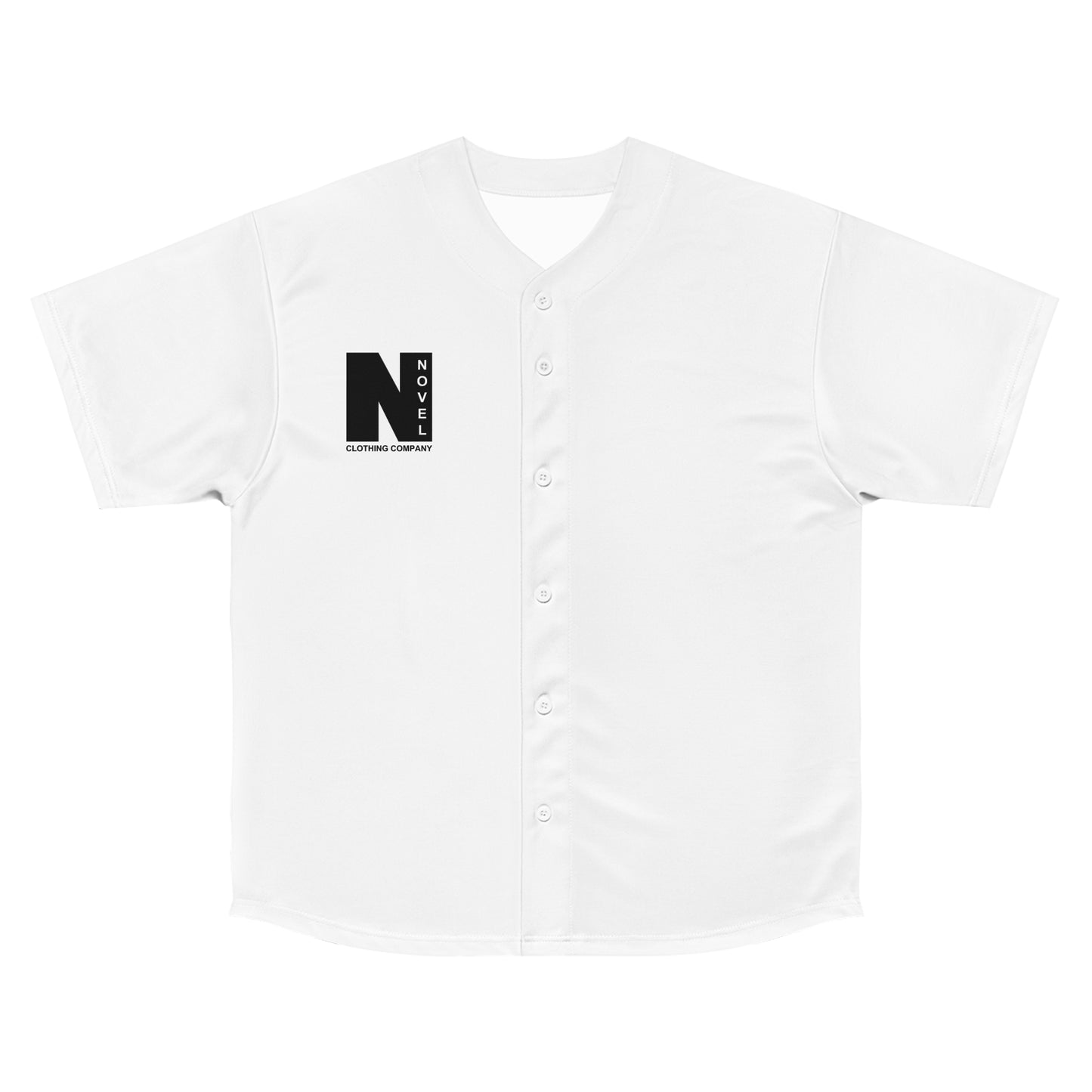 Men's Baseball Jersey - Novel Clothing Co. Graphic Tee, Sportswear for Game Day, Casual Wear, Gift for Sports Lovers, Unisex Jersey