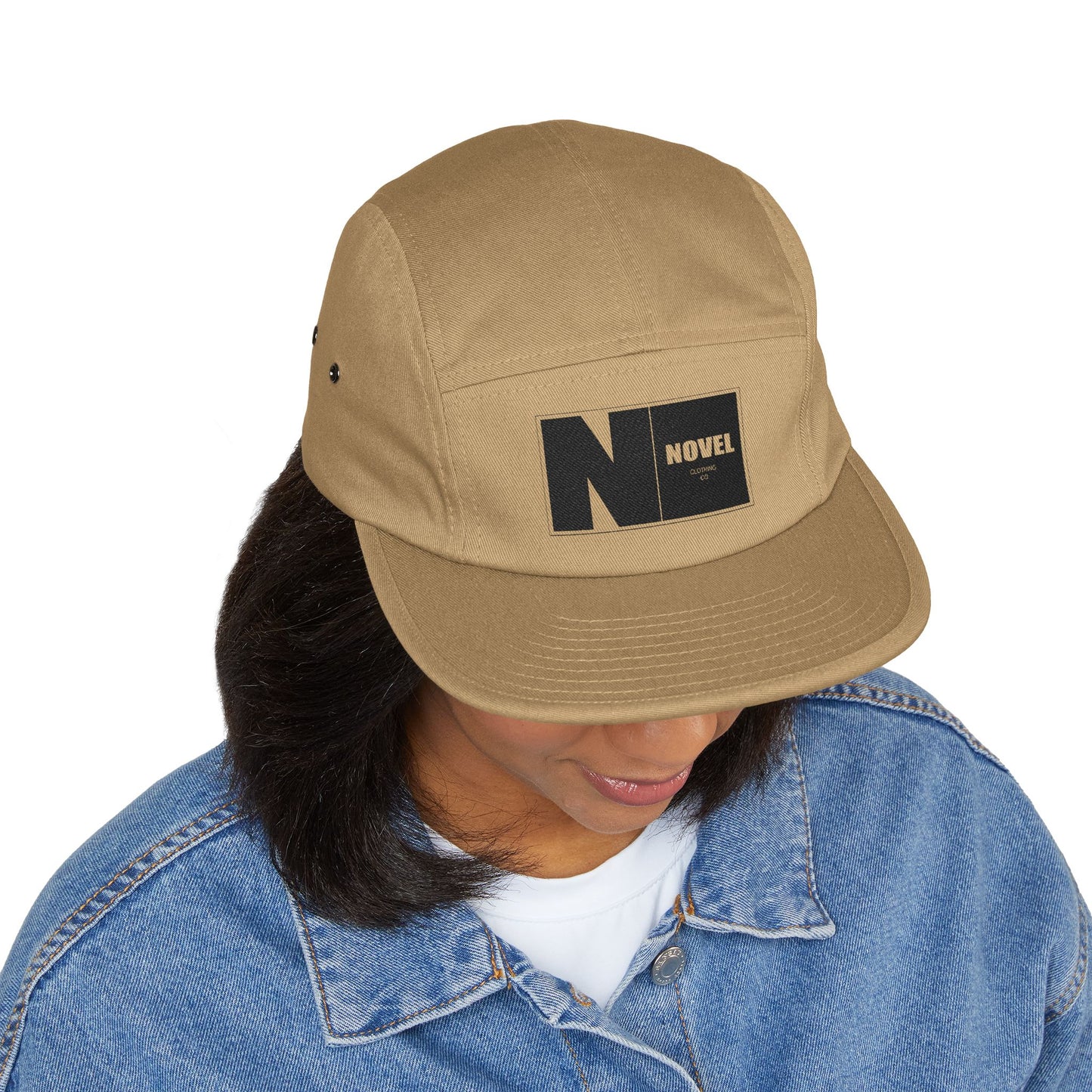 Trendy Embroidered 5 Panel Cap, Casual Streetwear Hat, Unique Gift for Fashion Lovers, Perfect for Outdoor Adventures, Summer Accessory