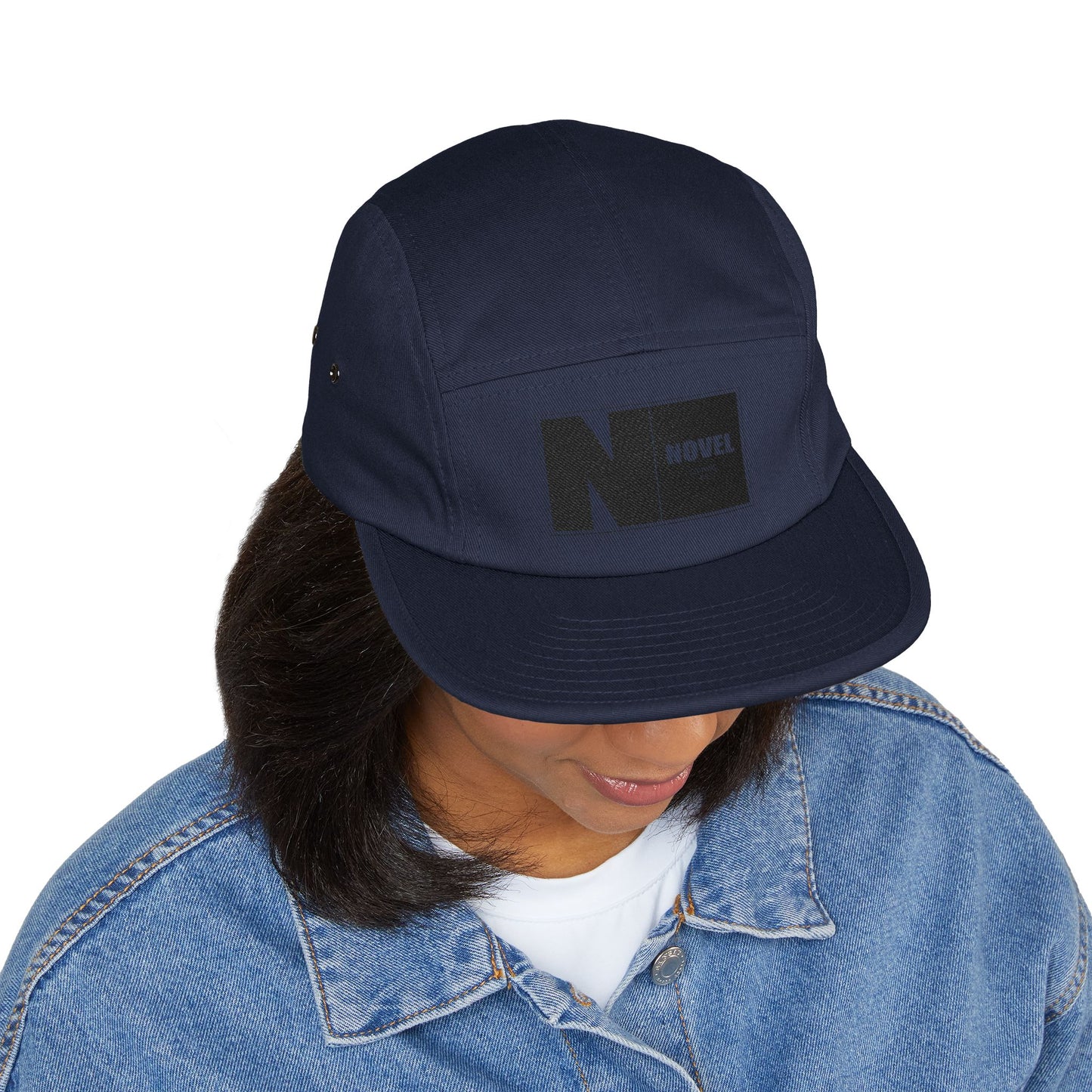 Trendy Embroidered 5 Panel Cap, Casual Streetwear Hat, Unique Gift for Fashion Lovers, Perfect for Outdoor Adventures, Summer Accessory