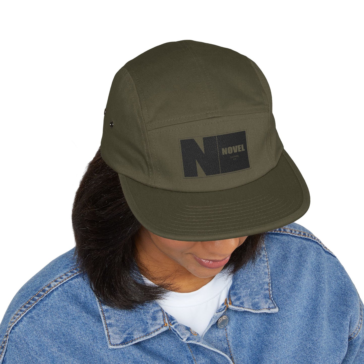 Trendy Embroidered 5 Panel Cap, Casual Streetwear Hat, Unique Gift for Fashion Lovers, Perfect for Outdoor Adventures, Summer Accessory