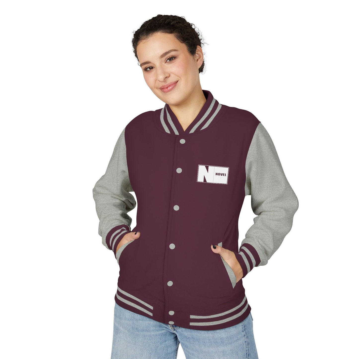 Novel Unisex Varsity Jacket
