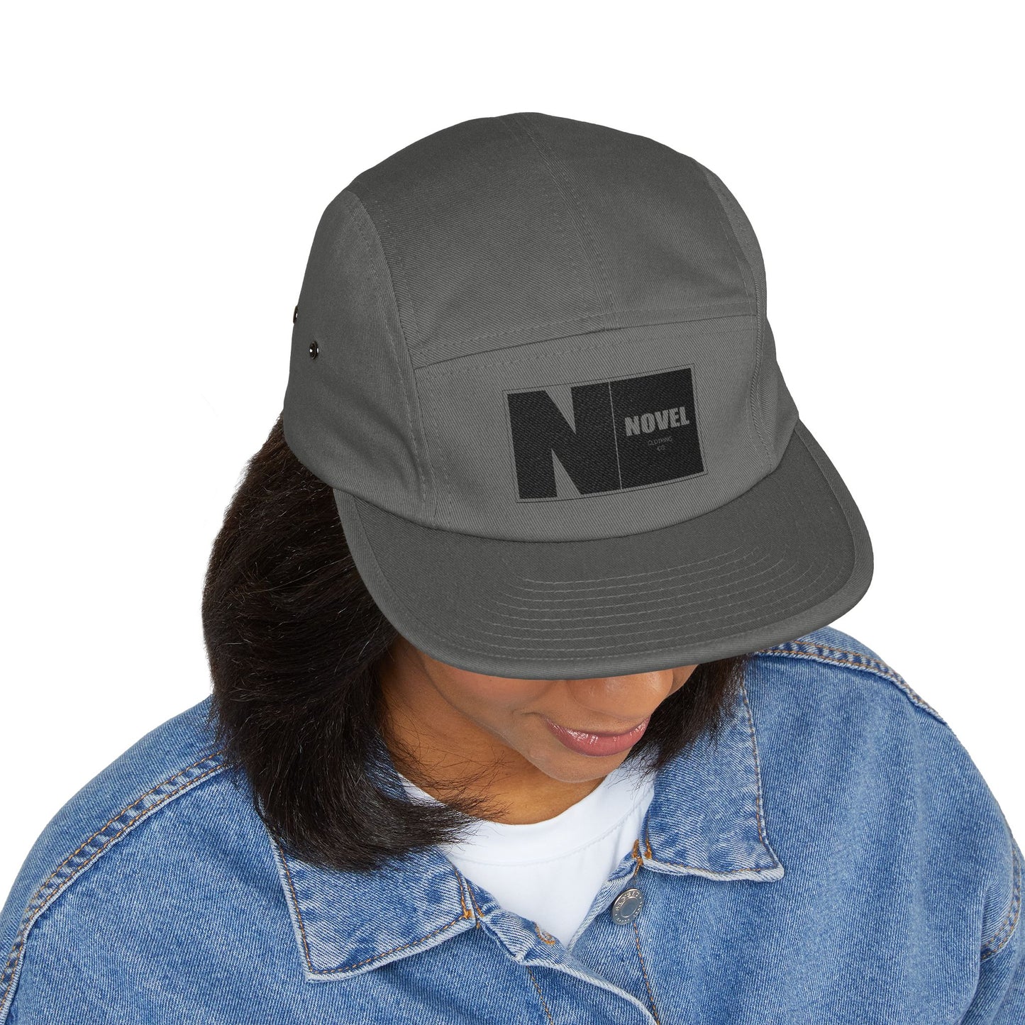 Trendy Embroidered 5 Panel Cap, Casual Streetwear Hat, Unique Gift for Fashion Lovers, Perfect for Outdoor Adventures, Summer Accessory