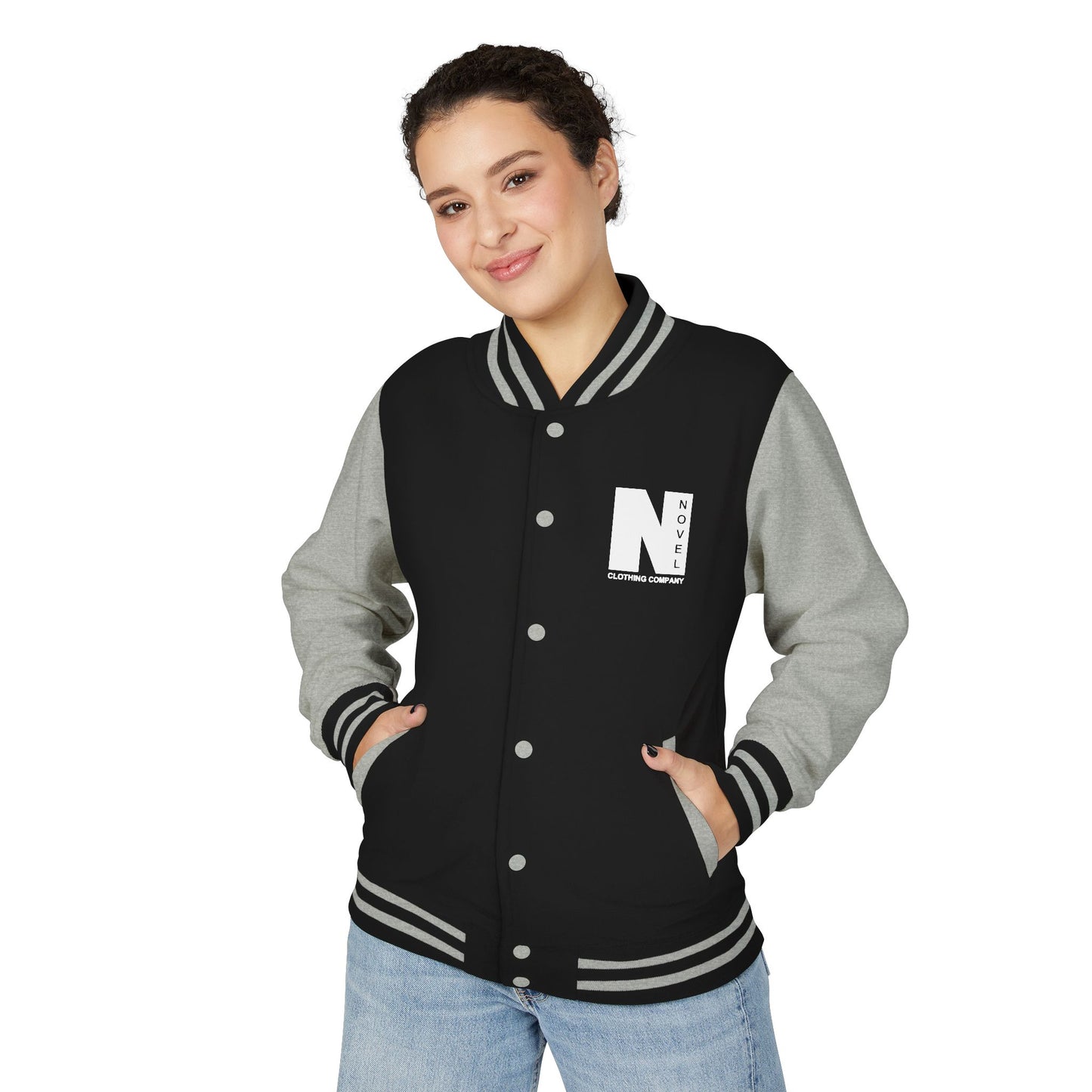 Unisex Heavyweight Letterman Jacket | Varsity Inspired, School Spirit, Casual Wear, Team Apparel, Trendy Jacket