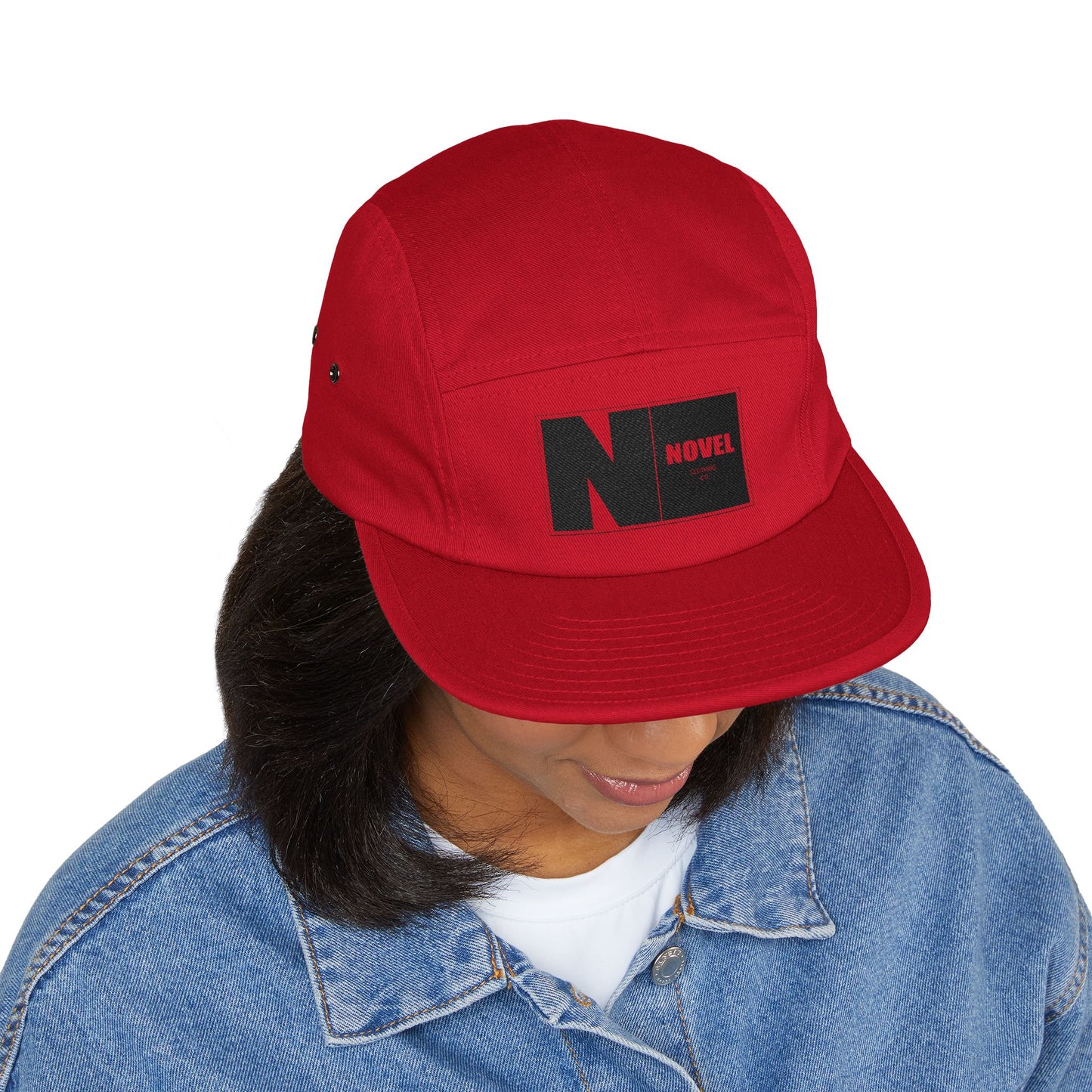 Trendy Embroidered 5 Panel Cap, Casual Streetwear Hat, Unique Gift for Fashion Lovers, Perfect for Outdoor Adventures, Summer Accessory