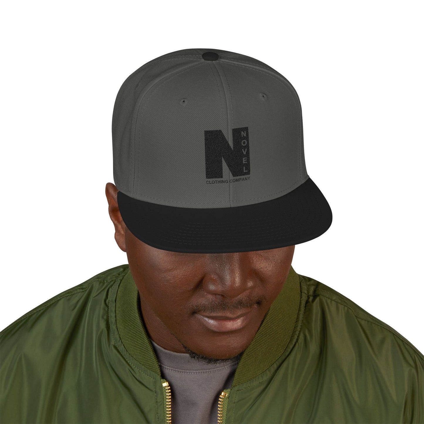 Stylish Embroidered Snapback Hat, Streetwear Cap, Gift for Him, Adjustable Baseball Cap, Trendy Headwear