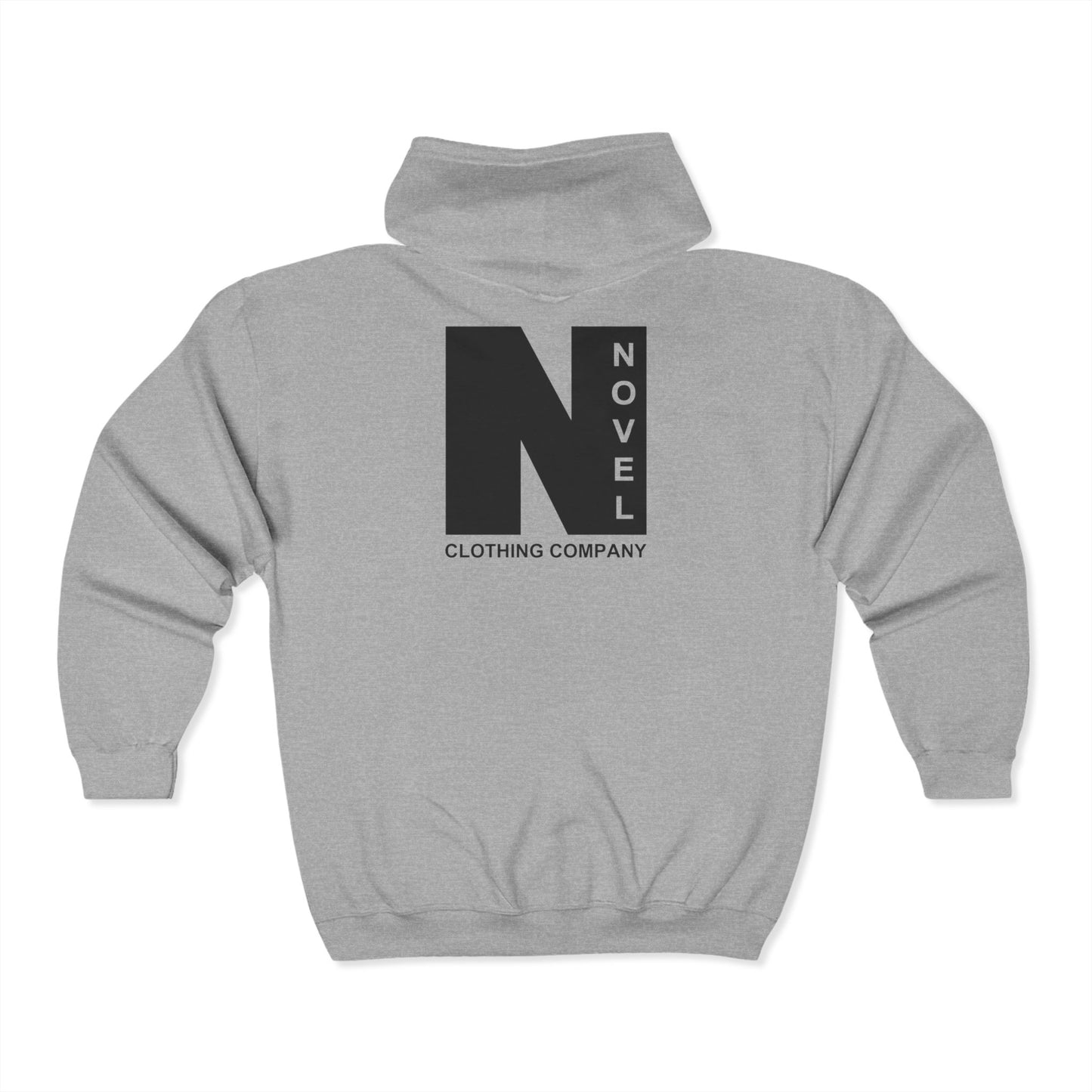 Stylish Unisex Full Zip Hoodie with Bold Design, Cozy Hoodie, Casual Wear, Gift for Him and Her, Perfect for Cool Weather