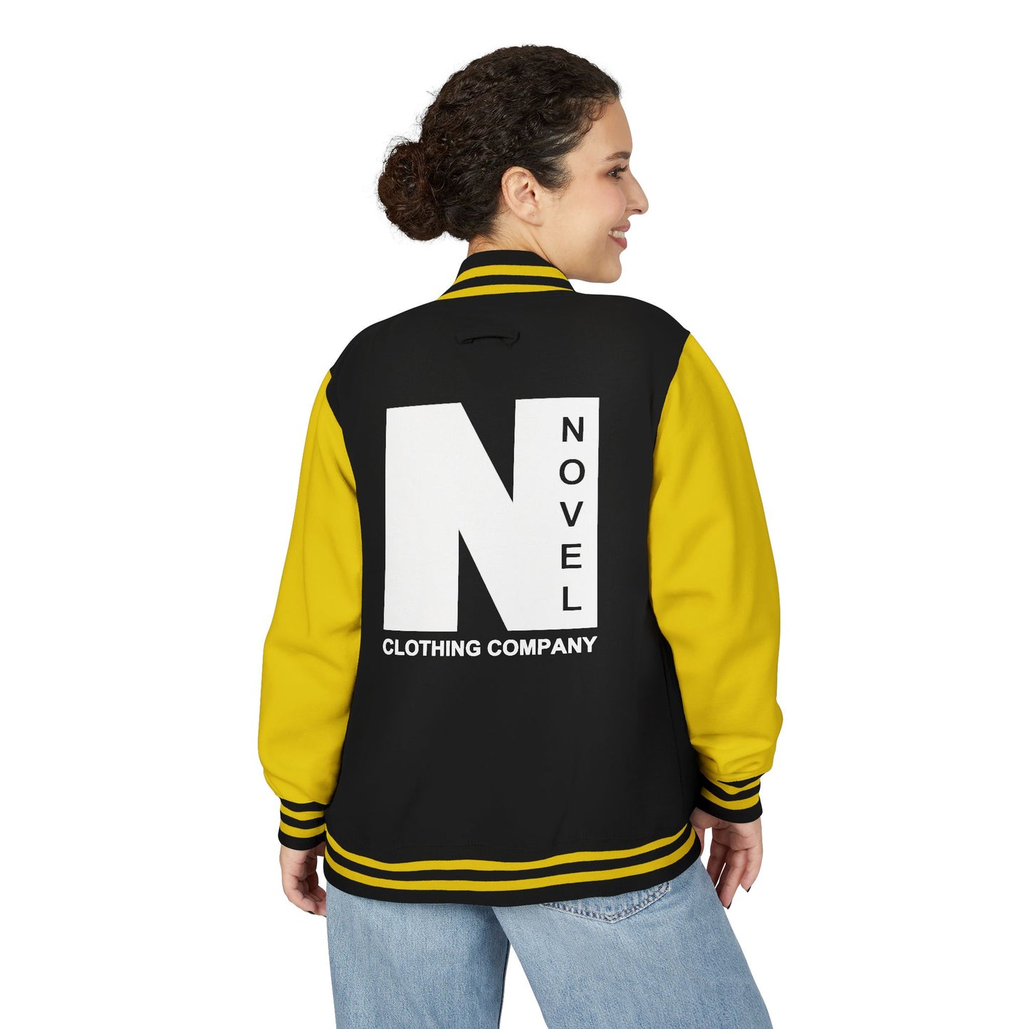 Unisex Heavyweight Letterman Jacket | Varsity Inspired, School Spirit, Casual Wear, Team Apparel, Trendy Jacket