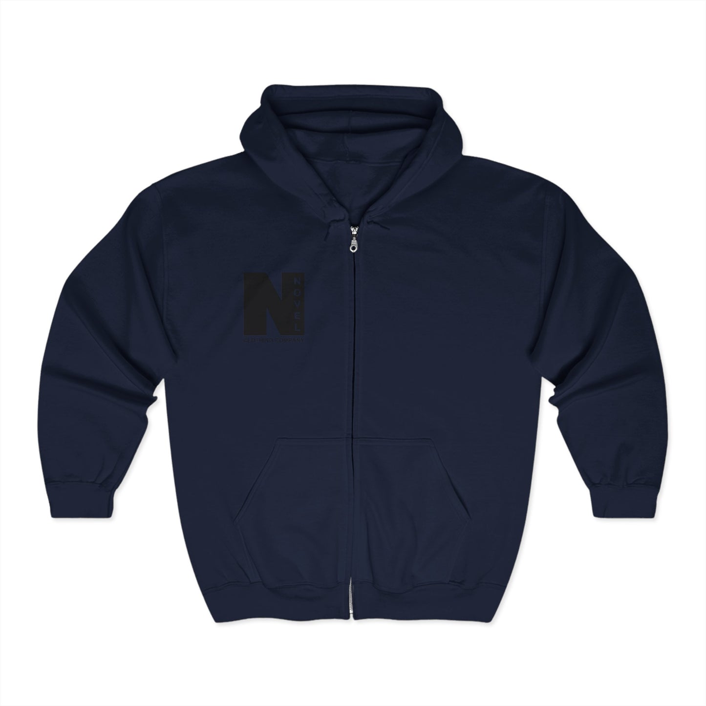 Stylish Unisex Full Zip Hoodie with Bold Design, Cozy Hoodie, Casual Wear, Gift for Him and Her, Perfect for Cool Weather