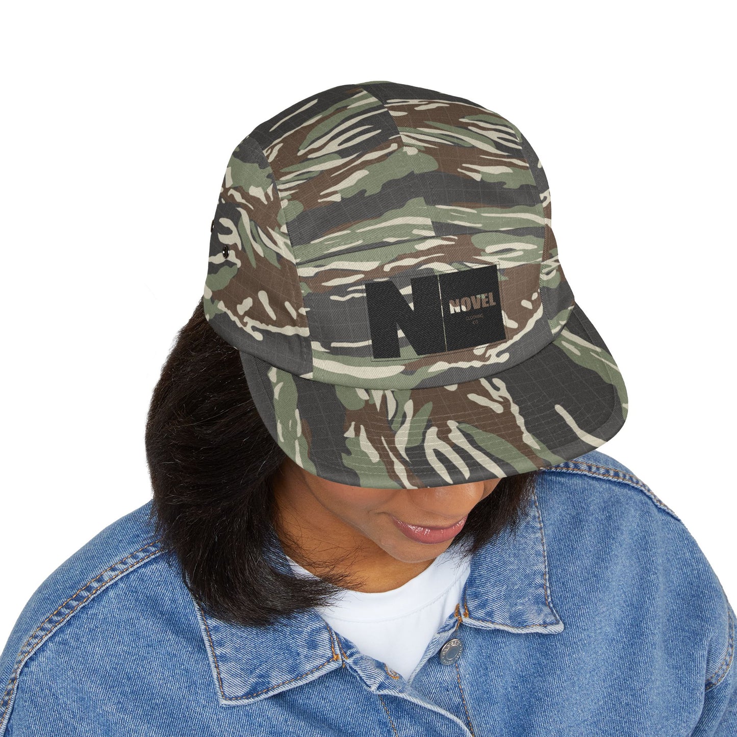 Trendy Embroidered 5 Panel Cap, Casual Streetwear Hat, Unique Gift for Fashion Lovers, Perfect for Outdoor Adventures, Summer Accessory