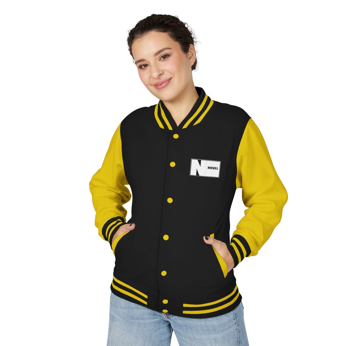 Novel Unisex Varsity Jacket