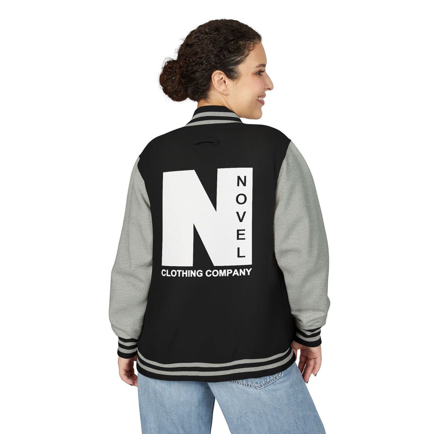 Unisex Heavyweight Letterman Jacket | Varsity Inspired, School Spirit, Casual Wear, Team Apparel, Trendy Jacket
