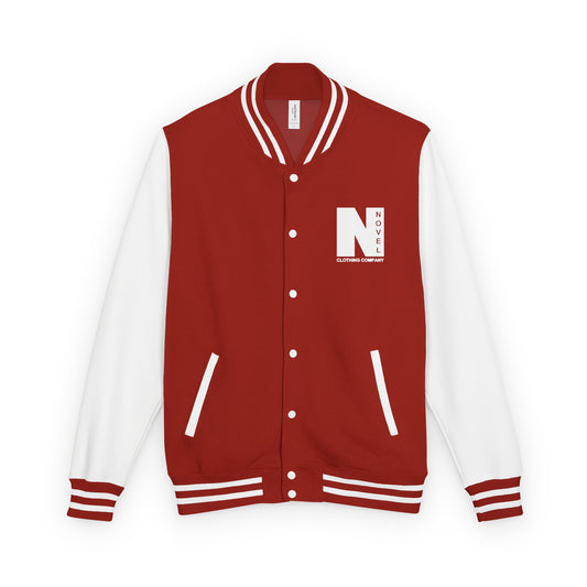 Unisex Heavyweight Letterman Jacket | Varsity Inspired, School Spirit, Casual Wear, Team Apparel, Trendy Jacket