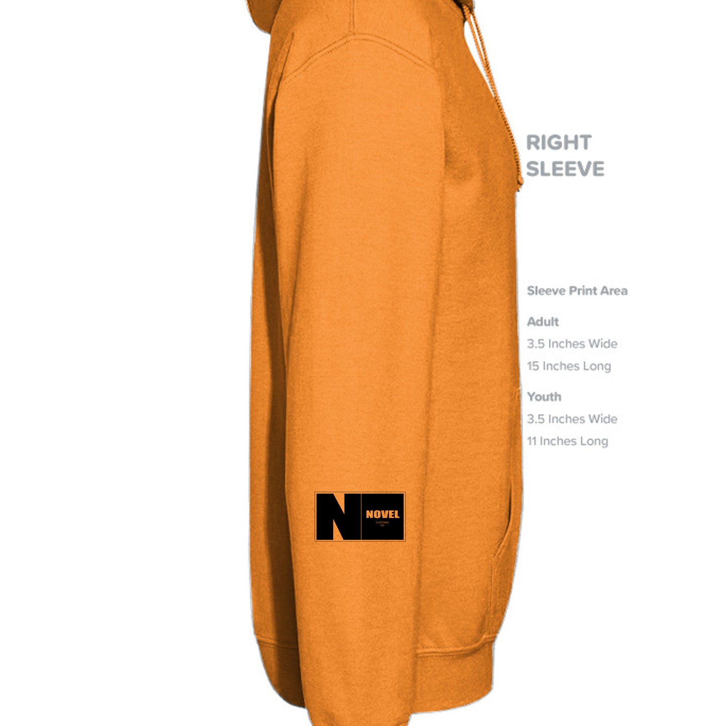 Safety Orange - PC90ZH - SLEEVE_RIGHT